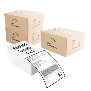 High Quality Waterproof Durable Thermal Paper 100*150mm Self Adhesive Direct Customized Packaging Labels for Grocery Use