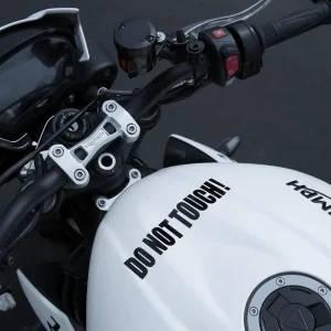 High Quality Waterproof Eco friendly Vinyl Motorcycle Decal Stickers for Car Windows Sports Style Custom Shape Rub Stickers