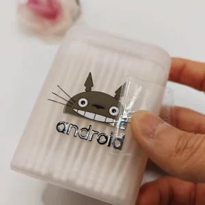 High Viscosity 3D Embossed UV Transfer PVC Gloss Label Sticker Strong Adhesive Waterproof Small Order Friendly