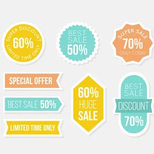 High quality Waterproof Custom Sticker Sheet Printing Daily Stickers