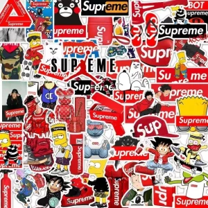Hipster Cartoon Waterproof PVC Vinyl Decals Graffiti Stickers for Guitar Skateboard Decor DIY for Kids Home Decoration