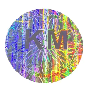 Hologram Stickers 3d Hologram Stars Colorful Glitter Holographic Packaging Sticker Labels