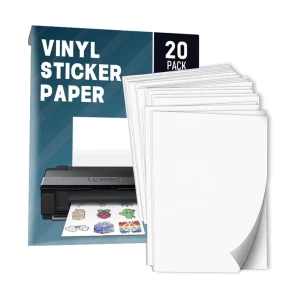 Holographic Adhesive Sticker Paper A3 A4 Printable Kraft Paper Stickers Roll Thermal Sticker Paper Inkjet