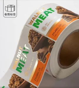 Hot Selling Custom Packaging Labels Food Stickers Waterproof Vinyl Paper Seal Label Sticker for Package Box