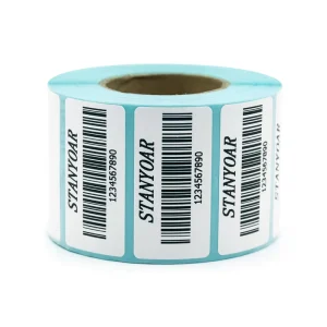 Hotsale Customized Direct Thermal Adhesive Label Roll Sticker 60x 40mm Direct Shipping Label Sticker