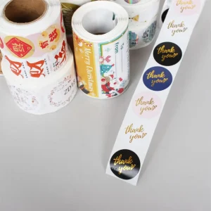 Individualized Custom Printing Waterproof Sticker Customized Logo Sticker Die Cut Stickers Custom