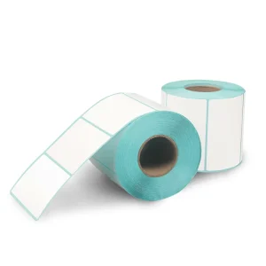 Industrial Adhesive Sticker Thermal Label Paper Rolls 100x50mm*1000 Custom Size and Logo Image Long Life Labels
