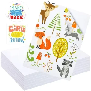 Inkjet Glossy Matte Sticker Paper A4 Waterproof Self Adhesive 80mic Thick Printable Vinyl Sticker Label Sheets 20