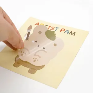 Kawaii Cute Sticker Sheet Cartoon Stickers Sheet Custom Logo for Kids