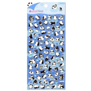 Kids Stickers Penguin Panda 3d Puffy Stickers Cartoon Animal Stickers Customize