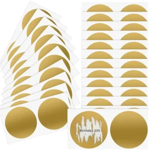Kraft Paper Sticker Roll Baked Cake Pastry Food Festival Decoration Sticker Label