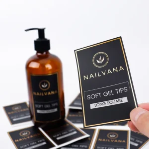 Label Printing Services Beauty Care Products Bottle Labels Roll Custom logo Bath Customized Printed Labels