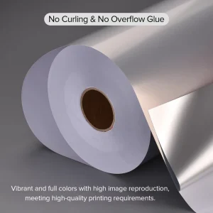 Laserjet Printable Matte Silver Waterproof Vinyl PET Label for Konica Acurrio Label 400 Toner Printer