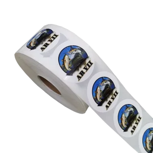 Logo Label Sticker Custom Printing Waterproof Adhesive Stickers for Business Packaging Sticker