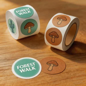 Logo Label Stickers Custom Outdoor Waterproof Adhesive Vinyl PVC Cartoon Die Cut Sticker Custom Stickers