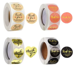 Logo Sticker Custom Packaging for Private Label Lipstick Toothpaste Shampoo Skin Care Perfume Lotion Facial Cleanser