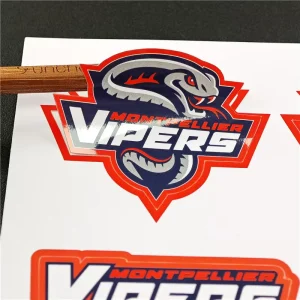 Low MOQ Custom Business Logo Advertising Vinyl Sticker Sheet Self Adhesive Waterproof Custom Logo Kiss Cut Sticker Sheet