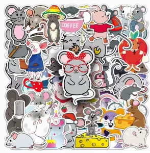 Low MOQ Custom Website Adhesive Stickers Die Cut PVC Holographic Sticker Cartoon Self Adhesive Waterproof Logo Vinyl Stickers