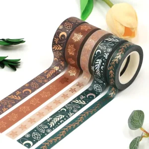 Low MOQ Cute Pet Washi Tape Stickers Custom Printed Washi Tape Japanese Style Washi Tape Custom Printing