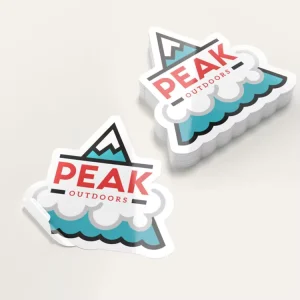 Low MOQ Free Design PVC Vinyl Stickers Custom Die Cut Sticker Self Adhesive Vinyl Sticker