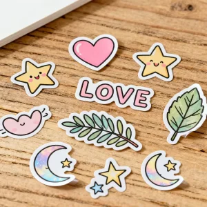 Make Your Own Printed Die Cut Sticker Custom Sticker Sheet Die Cut Thank You Sticker