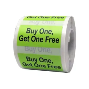 Manufacturer Custom Promotion Stickers Custom Logo Stickers Labels Round Circle Promotional Labels in Roll