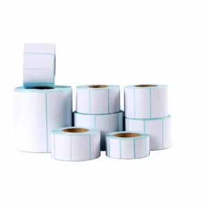 Manufacturer Direct Thermal Adhesive Sticker Labels Waterproof Strong Stickiness Thermal Paper Roll for Packaging