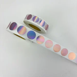 Manufacturer Printing Gold Silver Color Scratch Off Stickers Label Roll 16 12MM Round Gift Cards Scratch Off Stickers