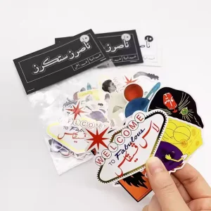 Matte Finish Holographic Vinyl Decor Stickers with Removable Feature Easy Non Residue Removal Packaging Labels for Candle Use