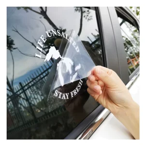 Matte Glossy Waterproof Die Cut Transfer Stickers for Cars Window Decals Transfer Car Decals