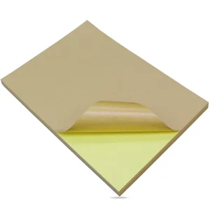 Matte Stickers Kraft Label A4 Sticker Paper