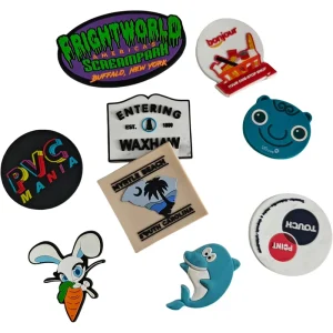 Mixed Style Designs Cute Style Logo Custom Die Cut Magnet Sticker