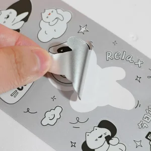 Multi Design Kiss Cut Sticker Sheet Custom Printing Services for Planner & Scrapbooking