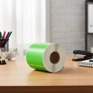 Multiple Specifications Direct Thermal Label Rolls Strong Adhesive Thermal Label Sticker For Barcode Packaging Label