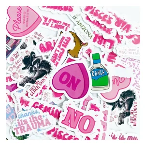 New Fashion Small Size Stickers Custom logo Waterproof Vinyl Die Cut Logo Stickers for Promotion