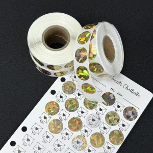 New Products Scratch off Label Stickers 16mm Round Scratch off Stickers Anti counterfeiting Label Scratch Stickers