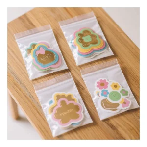 New Style Transparent PCV Pet Sticker Sheet Frosted Sticker Sheet