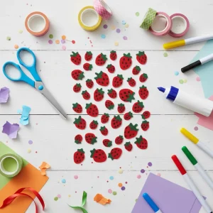 OEM Custom DIY Animal Sticker Set Cute Color Felt Kids Vinyl Printed Material Home Decoration Cartoon Stickers