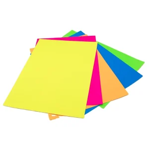 OEM Fluorescent Paper Sticker Roll for Industrial Label Printing