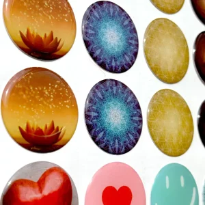 OEM ODM Custom 3D Epoxy Dome Stickers Waterproof Clear Epoxy Resin Dome Logo Labels Self Adhesive Brand Stickers Low MOQ 500pcs