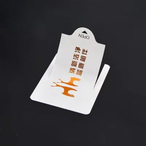 OEM ODM Customizable Tear off Self adhesive Packaging Labels Label Rolls with Hot Stamping Finish