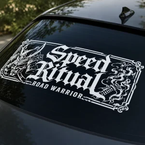 OEM Reasonably Priced Laser Die Cut Car Decals Vinyl Funny Window Stickers Car Vinyl Stickers