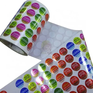 OEM Self adhesive Sticker Roll Label Printing