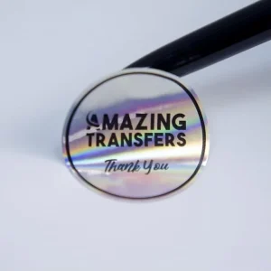 OEM&ODM Waterproof Custom Holographic Print Sticker Transfer Sticker Logo Labels Stickers