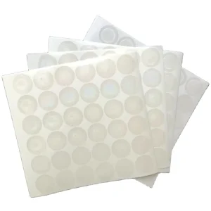Online clear Warranty Transparent Hologram Stickers for Package protection Business protection
