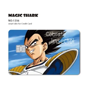 Original 3M Material Manufacturer Kingareal Anime Custom Mixed Design Credit Card Cover Stickers