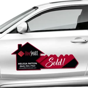 Outdoor Advertising Printed Vinyl Magnetic Car Sticker for Promotion