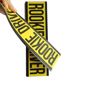 Outdoor Use Custom Weatherproof Magnet Sign Die Cut Magnetic Sticker Decals Custom Vinyl Car Sticker Custom