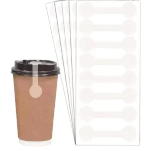 PET Label Multi sized Bottle Sealing Labels and Stickers Made of PVC