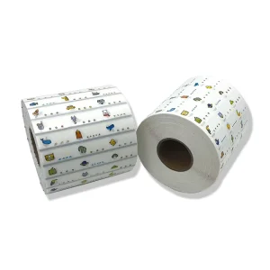 PP Cartoon Cute Student Name Mark Stickers Printable Waterproof Classification Roll